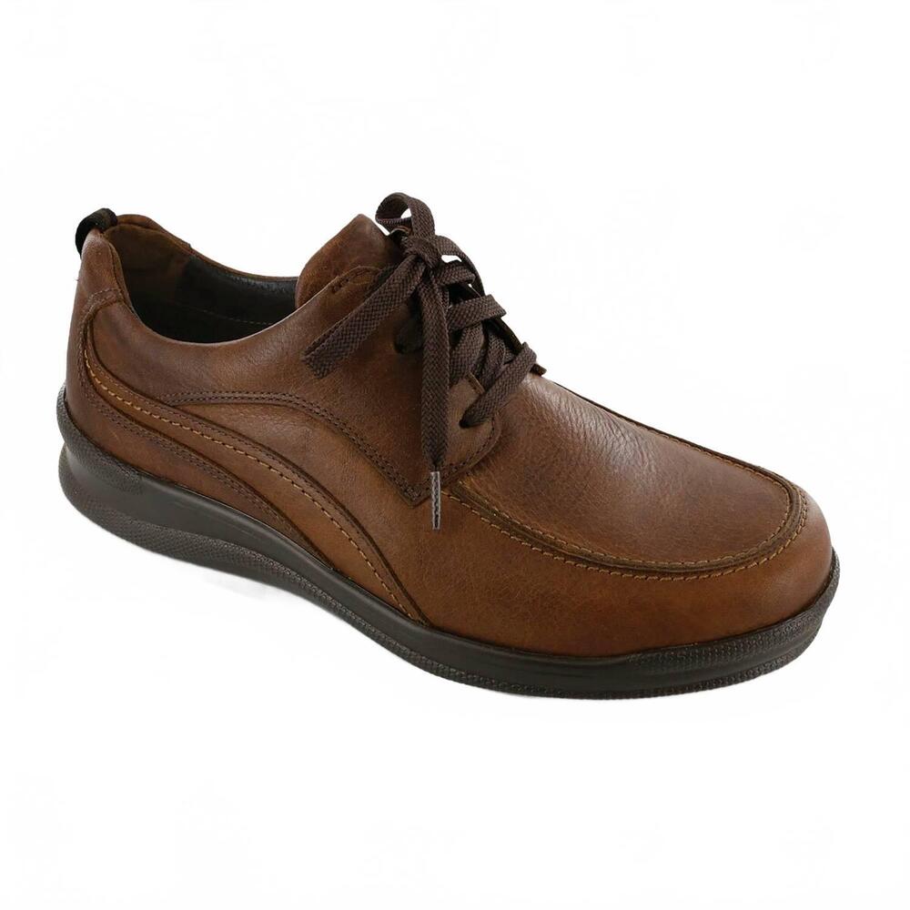NEW SAS men's move on oxford casual shoe in brown